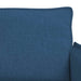Bankstel 2 st Blauw Stof