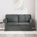 Bank Donkergrijs 155 x 82 x 80 cm Stof