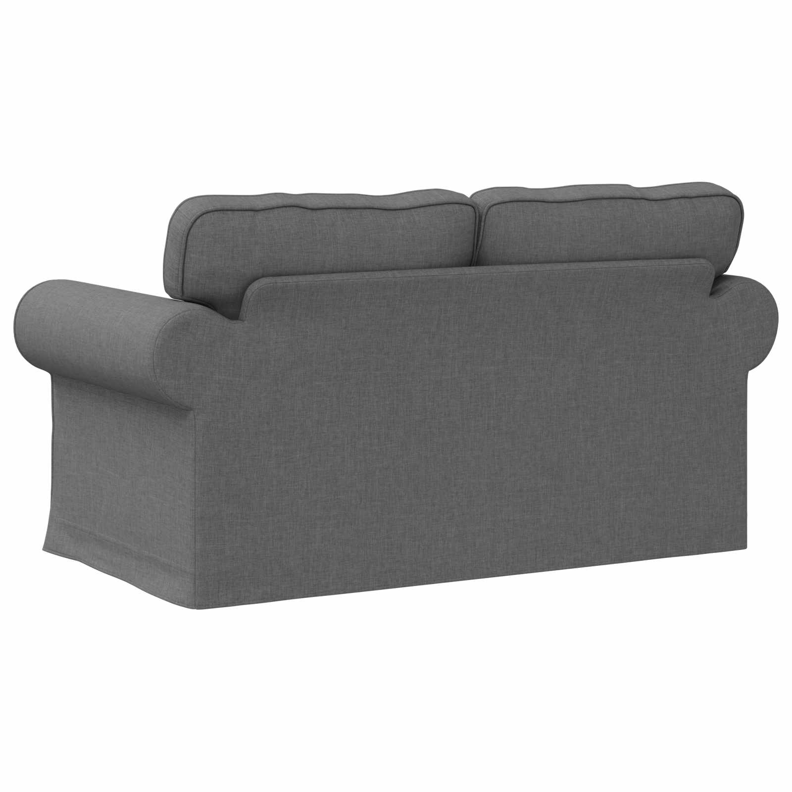 Bank Donkergrijs 155 x 82 x 80 cm Stof