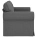 Bank Donkergrijs 155 x 82 x 80 cm Stof
