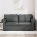 Bank Donkergrijs 175 x 82 x 80 cm Stof