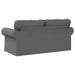 Bank Donkergrijs 175 x 82 x 80 cm Stof