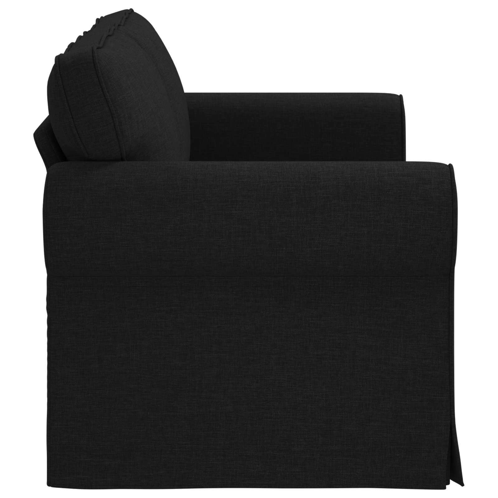 Bank Zwart 175 x 82 x 80 cm Stof