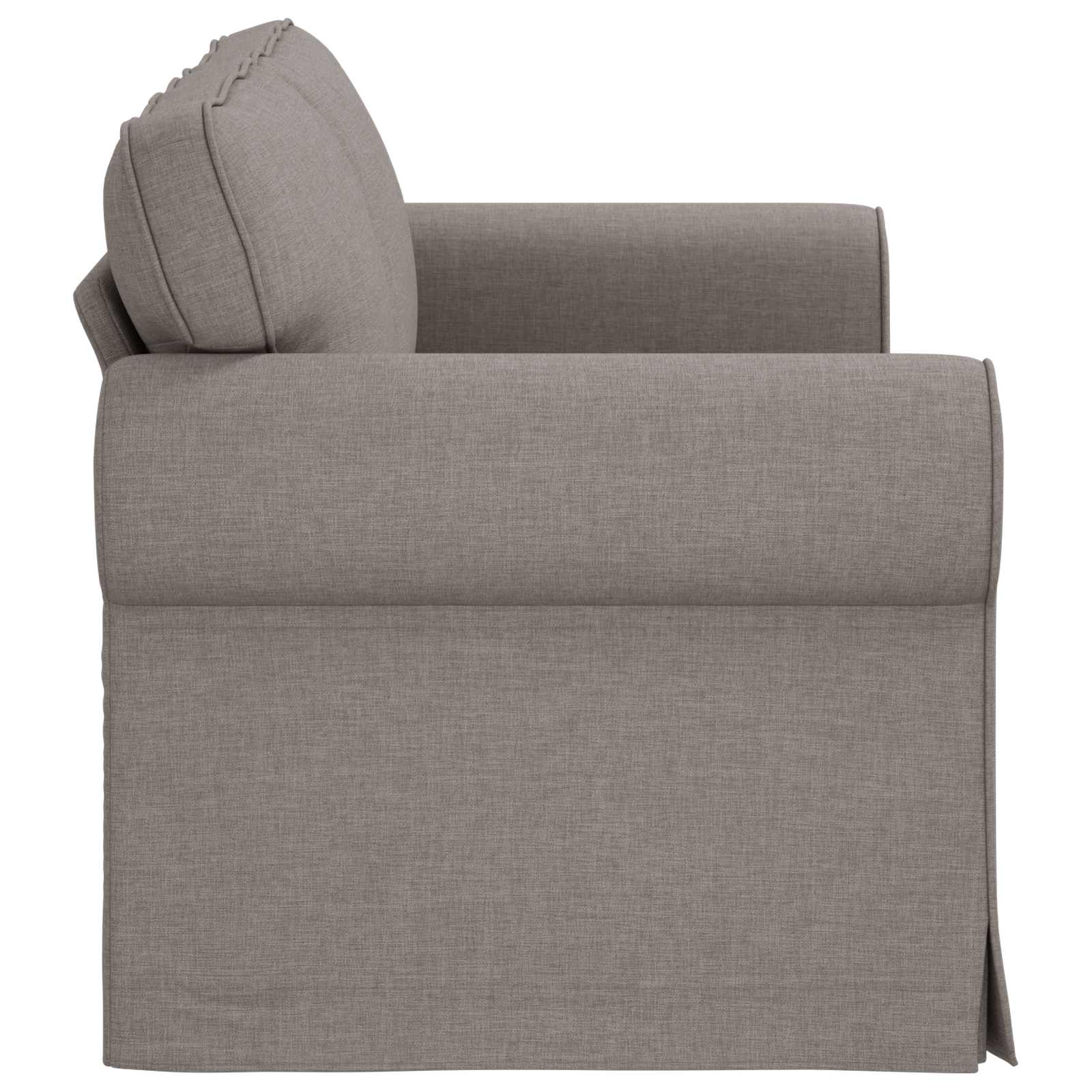 Bank Taupe 175 x 82 x 80 cm Stof