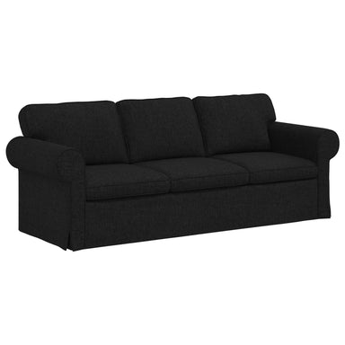 Bank Zwart 215 x 82 x 80 cm Stof
