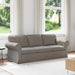 Bank Taupe 215 x 82 x 80 cm Stof