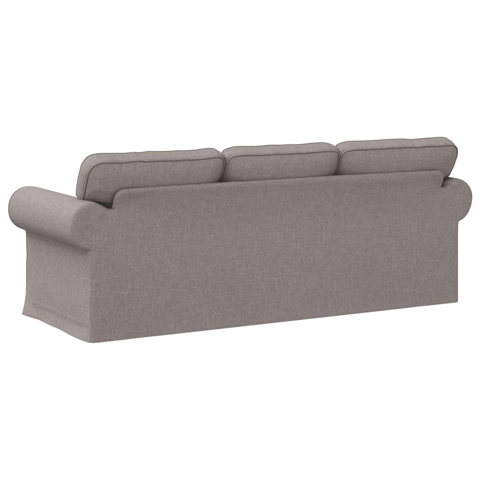 Bank Taupe 215 x 82 x 80 cm Stof