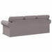 Bank Taupe 215 x 82 x 80 cm Stof