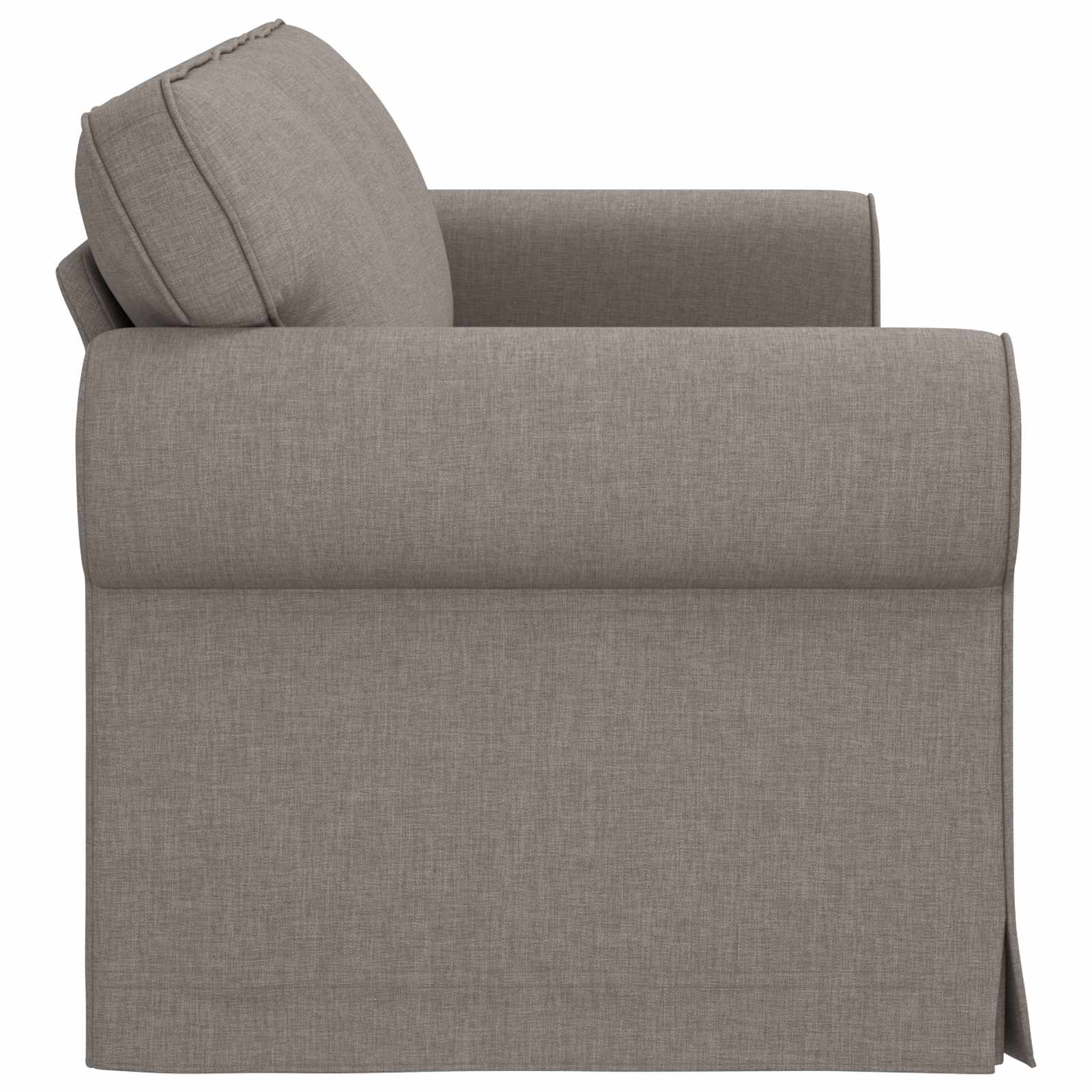 Bank Taupe 215 x 82 x 80 cm Stof
