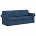 Bank Blauw 215 x 82 x 80 cm Stof