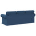 Bank Blauw 215 x 82 x 80 cm Stof