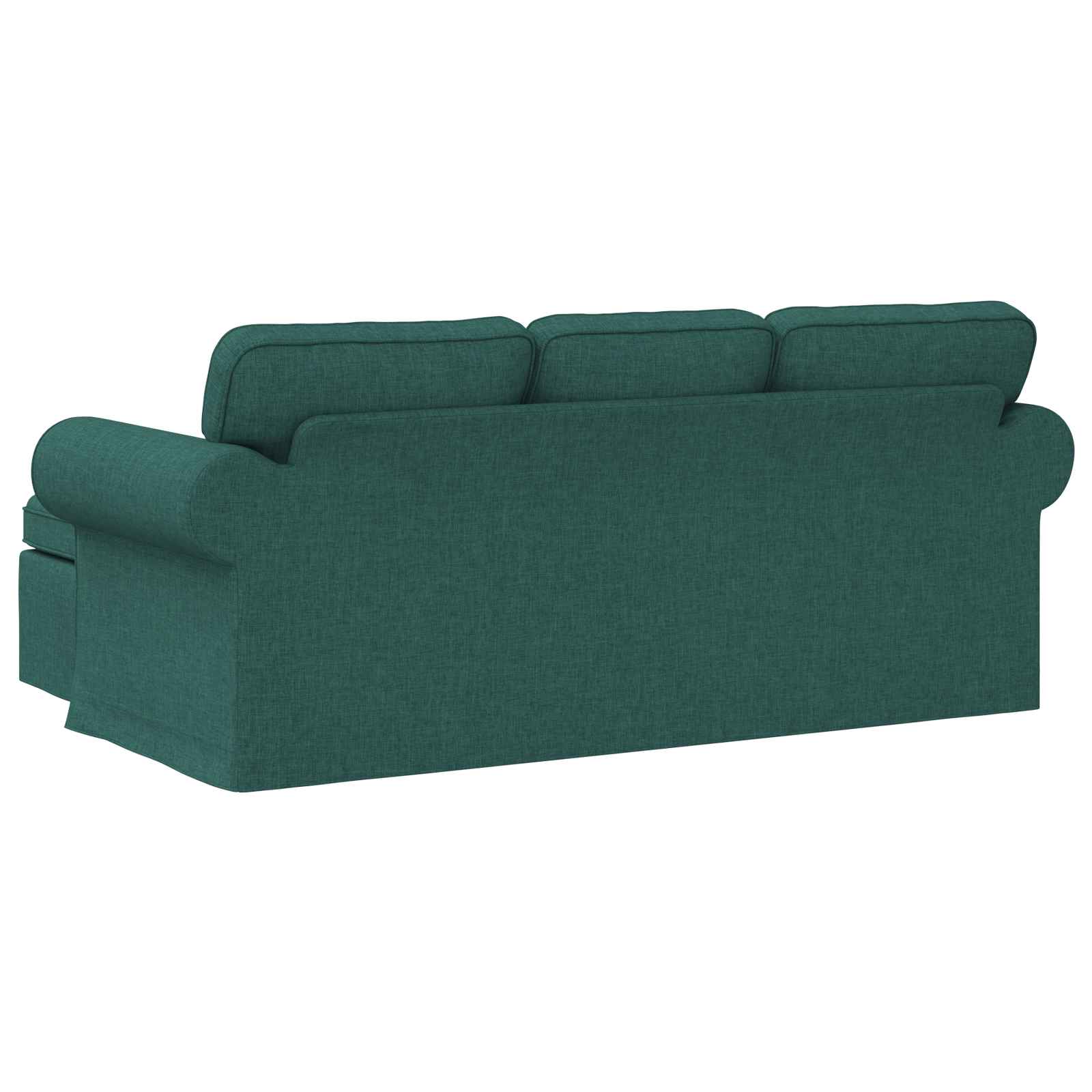 Bank Donkergroen 195 x 138 x 80 cm Stof