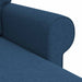 Bank Blauw 195 x 138 x 80 cm Stof