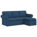 Bank Blauw 195 x 138 x 80 cm Stof