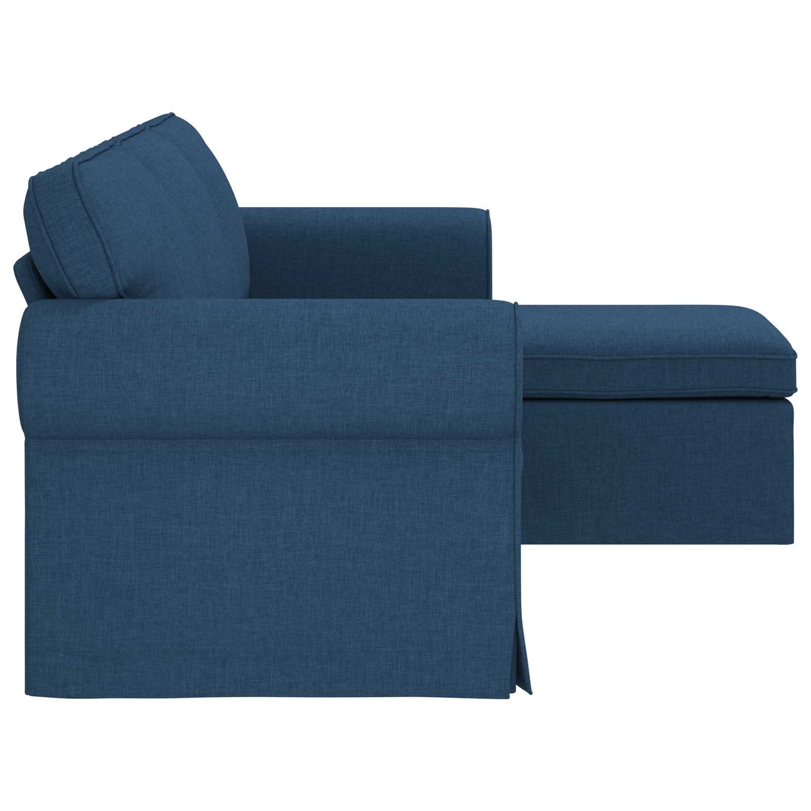 Bank Blauw 195 x 138 x 80 cm Stof