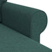 Bank Donkergroen 215 x 138 x 80 cm Stof