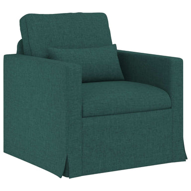 Bank Donkergroen 78 x 78 x 80 cm Stof