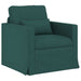 Bank Donkergroen 78 x 78 x 80 cm Stof