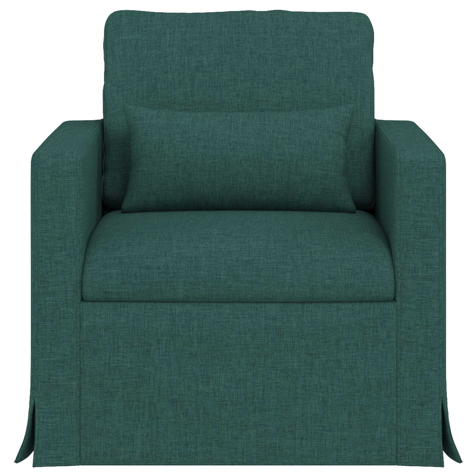 Bank Donkergroen 78 x 78 x 80 cm Stof