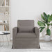 Bank Taupe 78 x 78 x 80 cm Stof