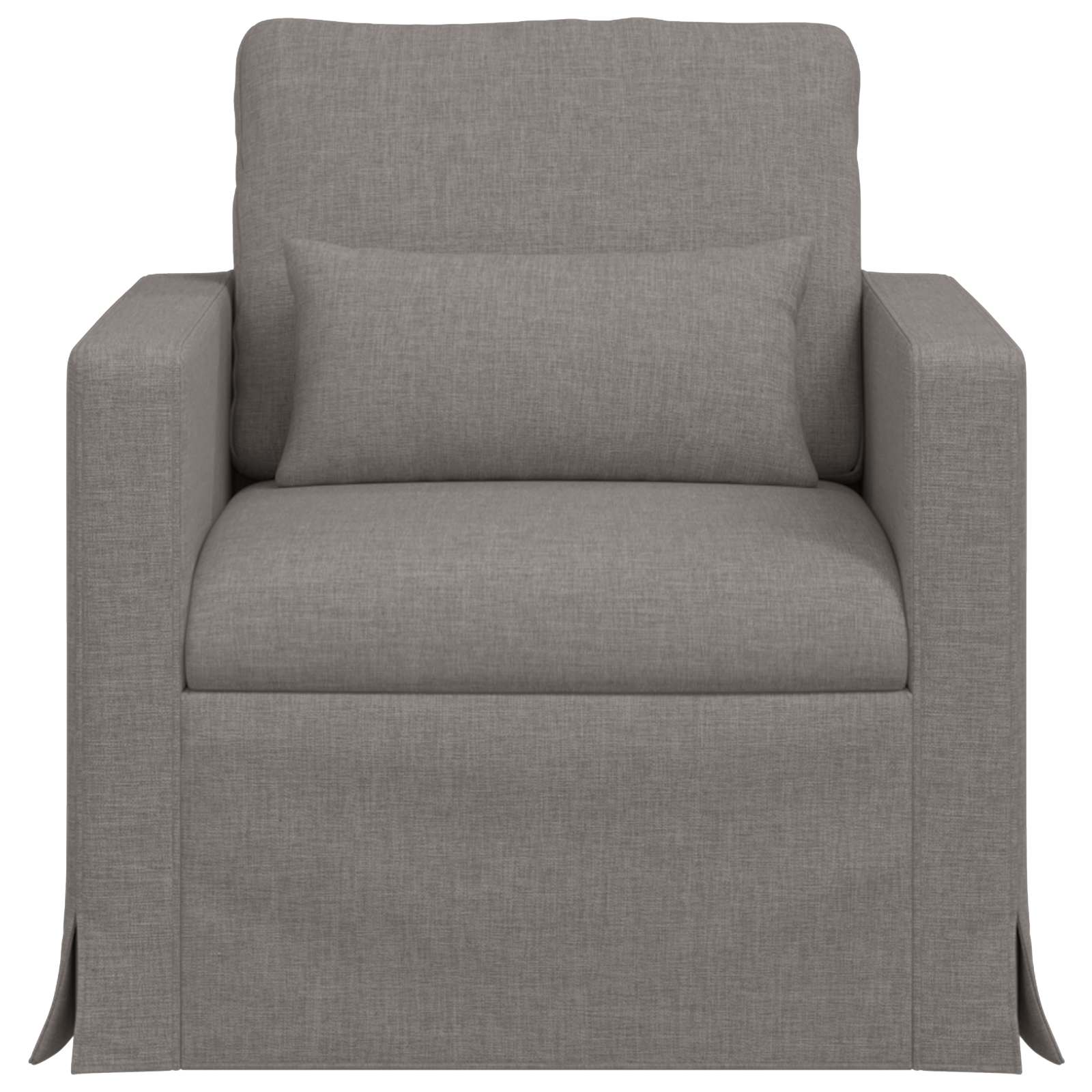 Bank Taupe 78 x 78 x 80 cm Stof