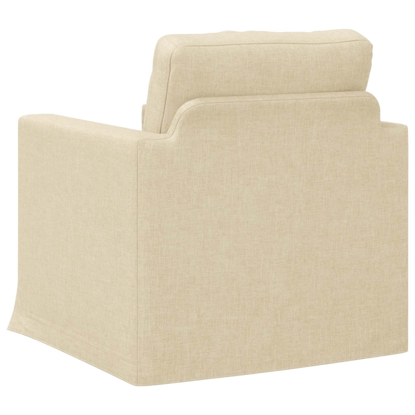 Bank Crème 78 x 78 x 80 cm Stof