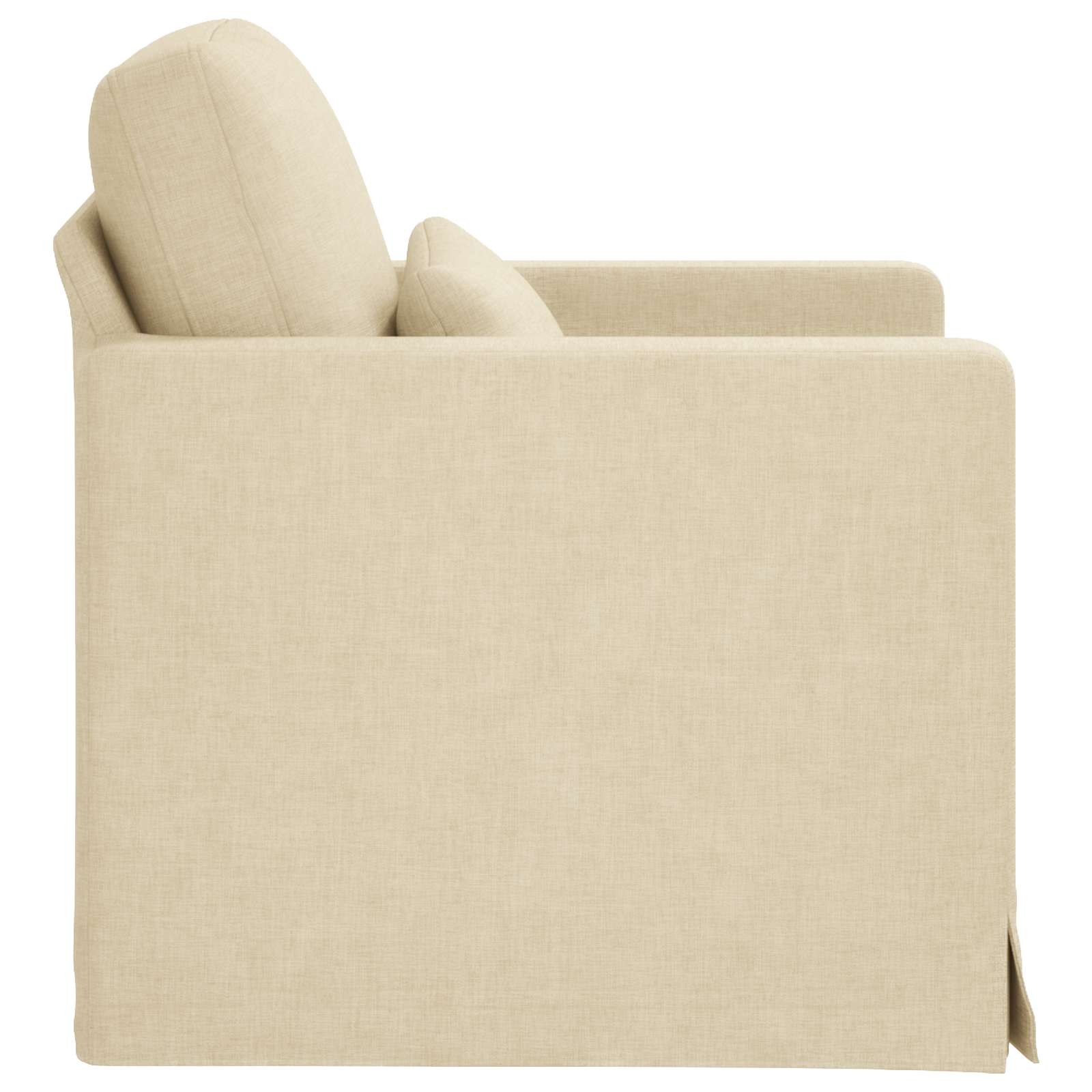 Bank Crème 78 x 78 x 80 cm Stof