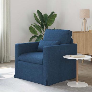 Bank Blauw 78 x 78 x 80 cm Stof
