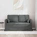Bank Donkergrijs 139 x 78 x 80 cm Stof