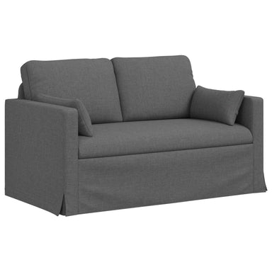 Bank Donkergrijs 139 x 78 x 80 cm Stof
