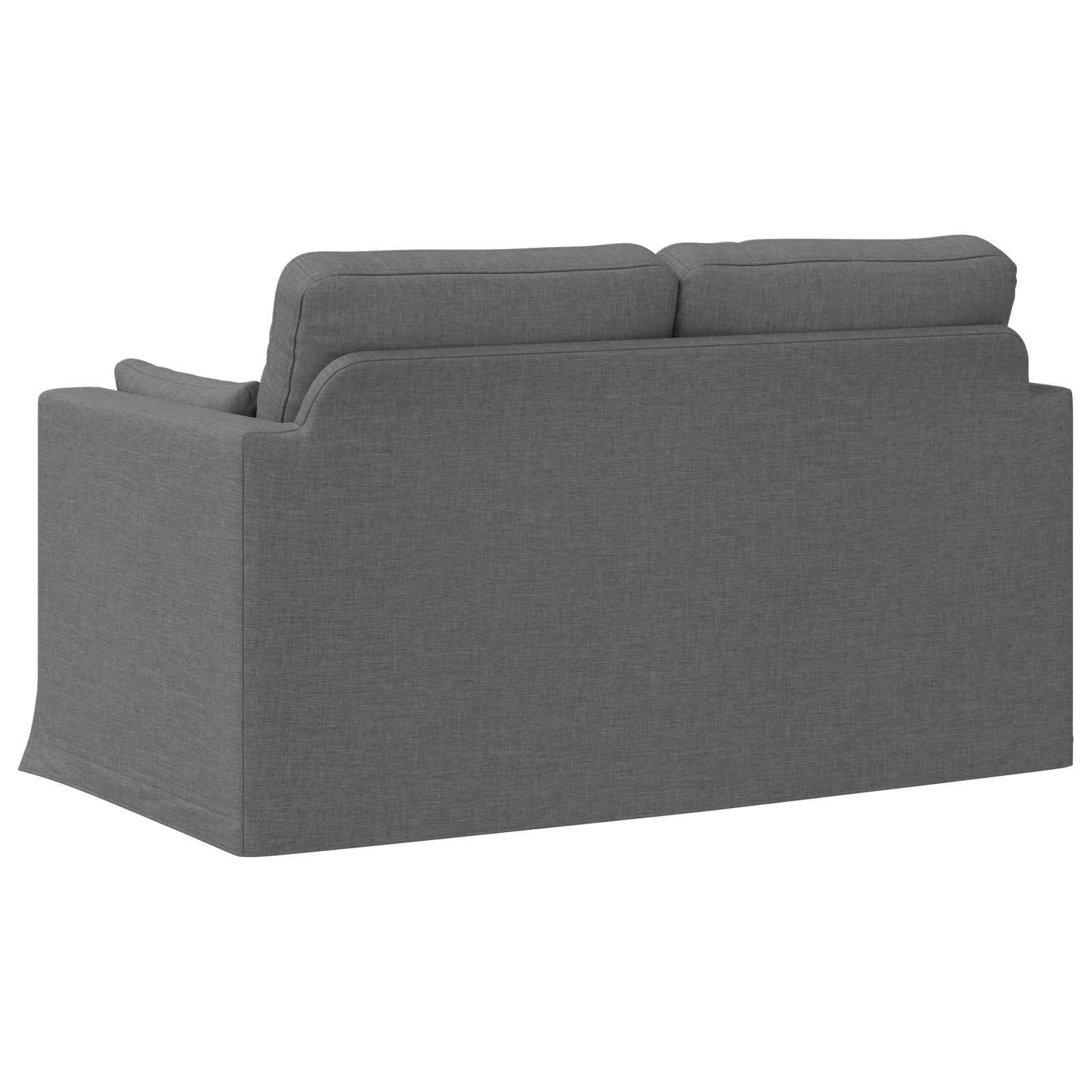Bank Donkergrijs 139 x 78 x 80 cm Stof