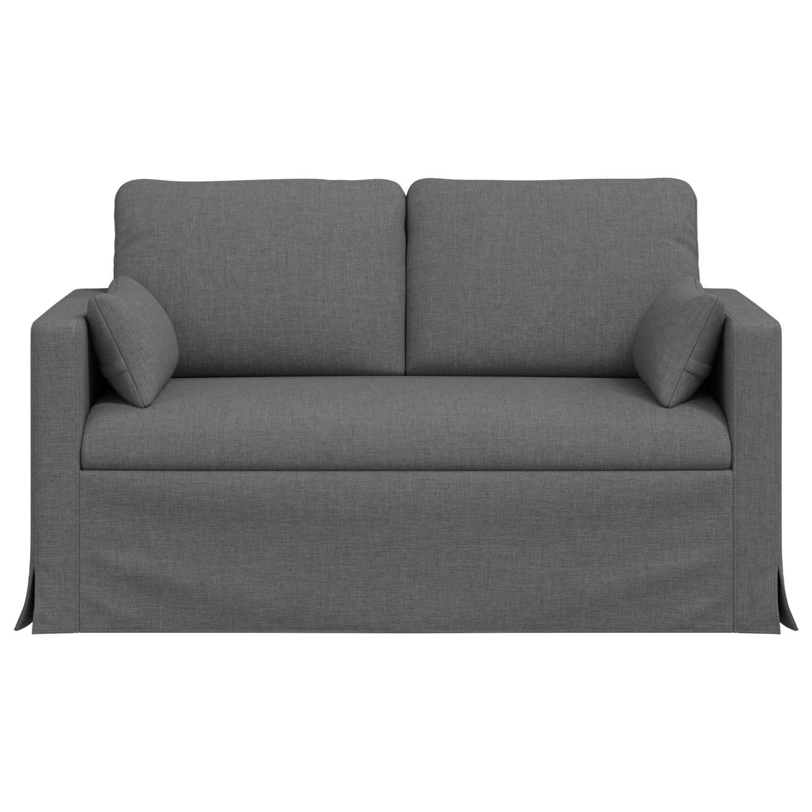 Bank Donkergrijs 139 x 78 x 80 cm Stof