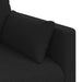 Bank Zwart 139 x 78 x 80 cm Stof