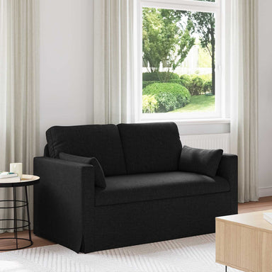 Bank Zwart 139 x 78 x 80 cm Stof