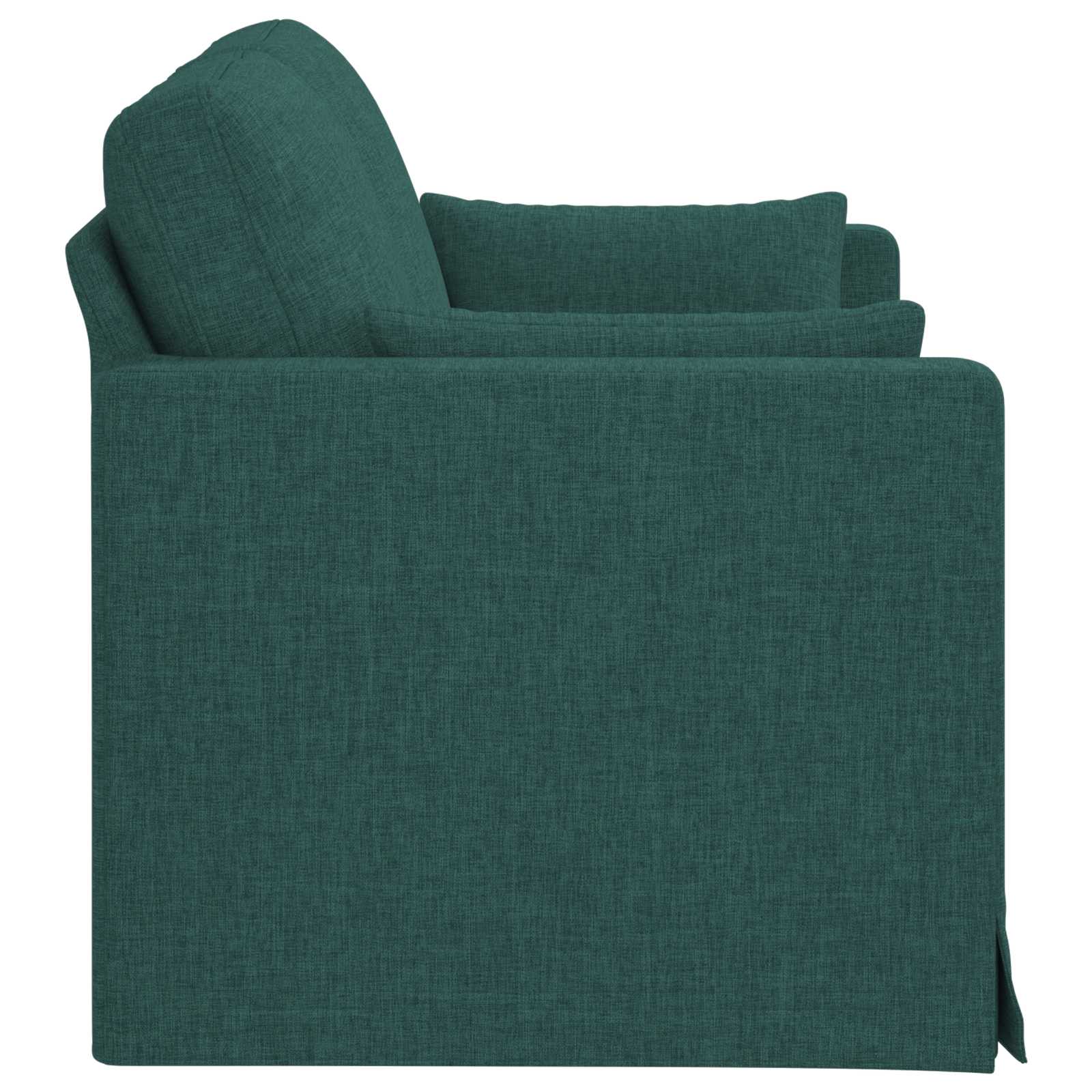 Bank Donkergroen 139 x 78 x 80 cm Stof