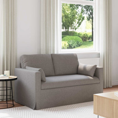 Bank Taupe 139 x 78 x 80 cm Stof