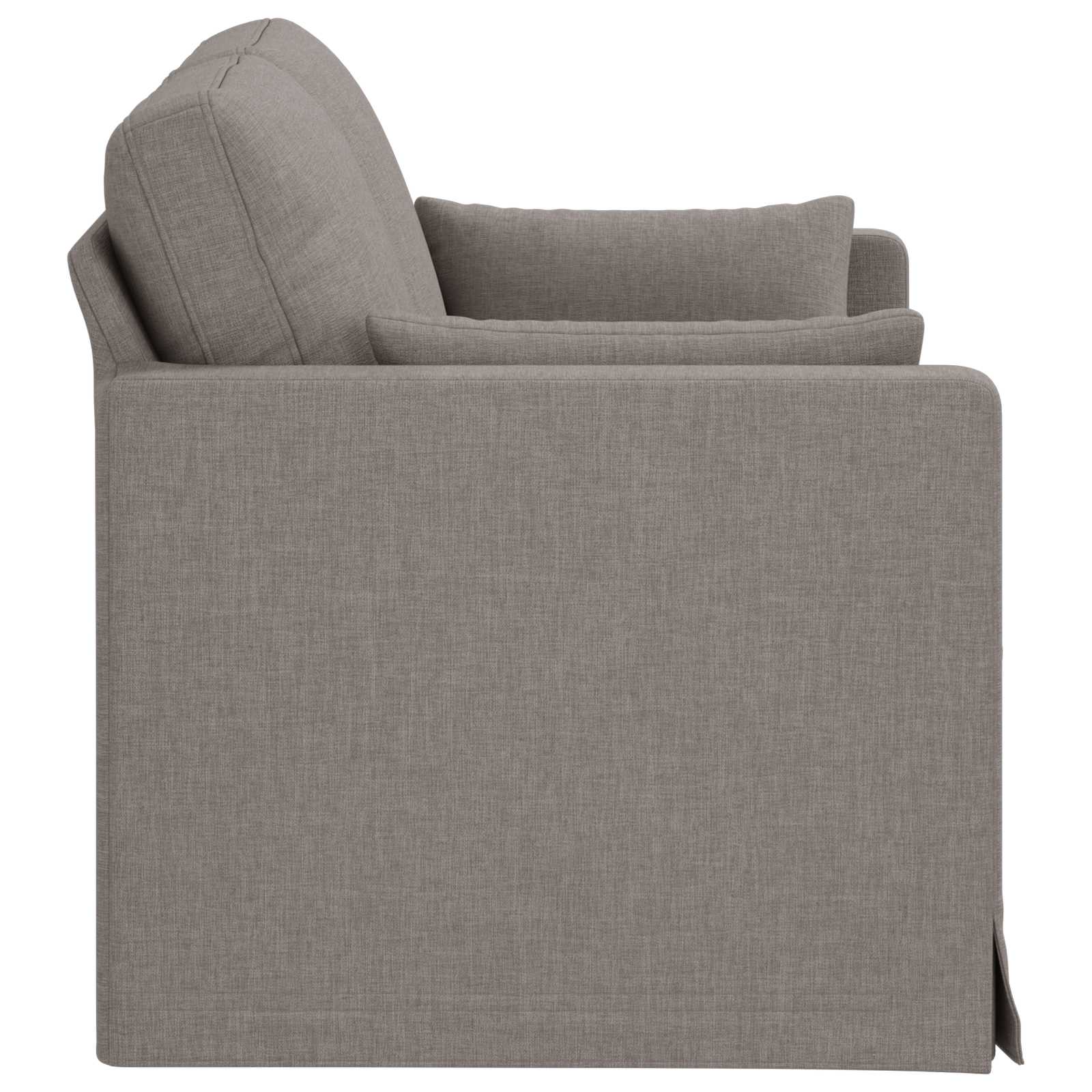 Bank Taupe 139 x 78 x 80 cm Stof