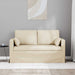 Bank Crème 139 x 78 x 80 cm Stof