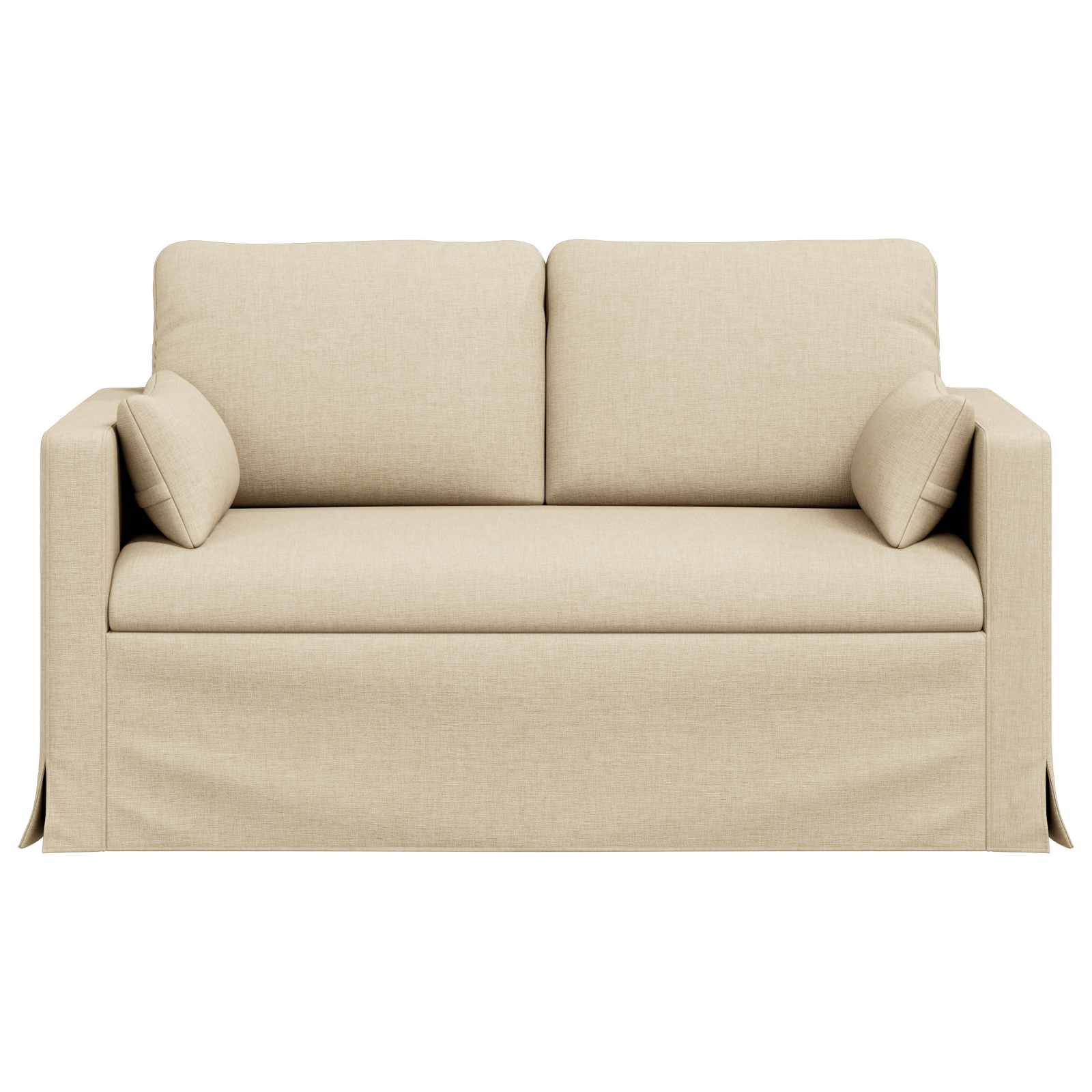 Bank Crème 139 x 78 x 80 cm Stof