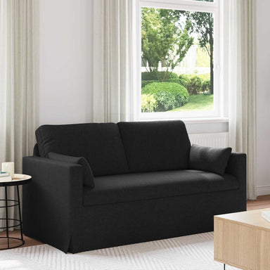 Bank Zwart 158 x 78 x 80 cm Stof