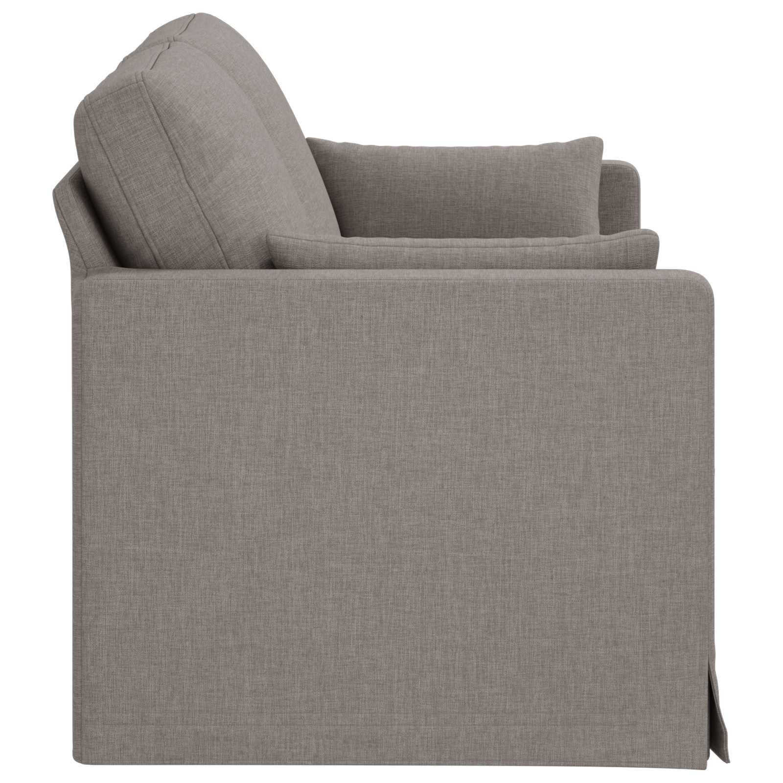 Bank Taupe 158 x 78 x 80 cm Stof