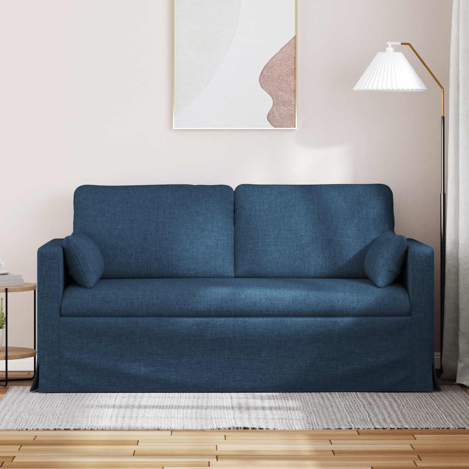 Bank Blauw 158 x 78 x 80 cm Stof