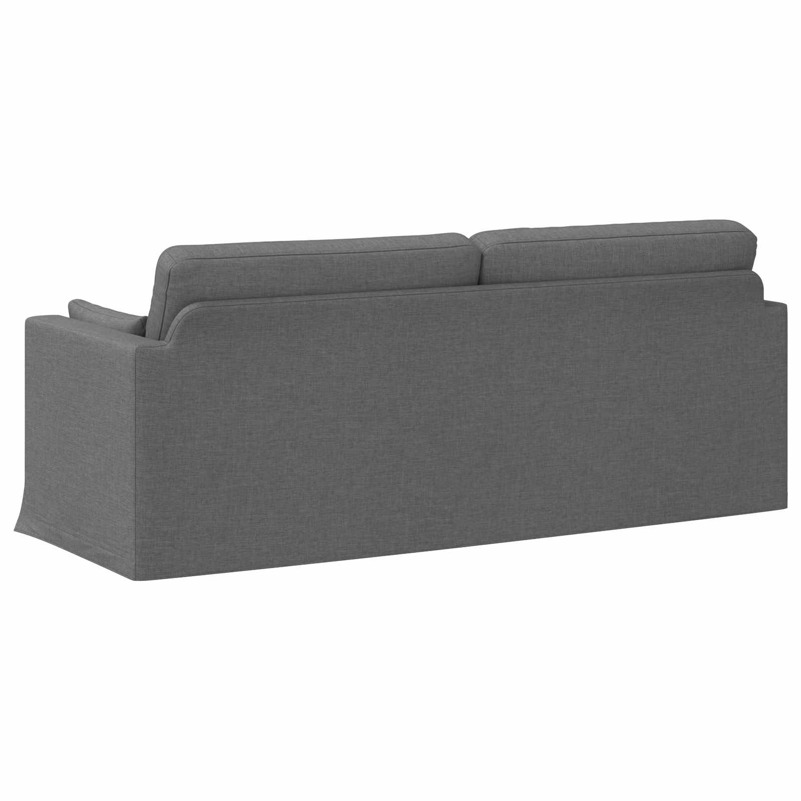 Bank Donkergrijs 198 x 78 x 80 cm Stof