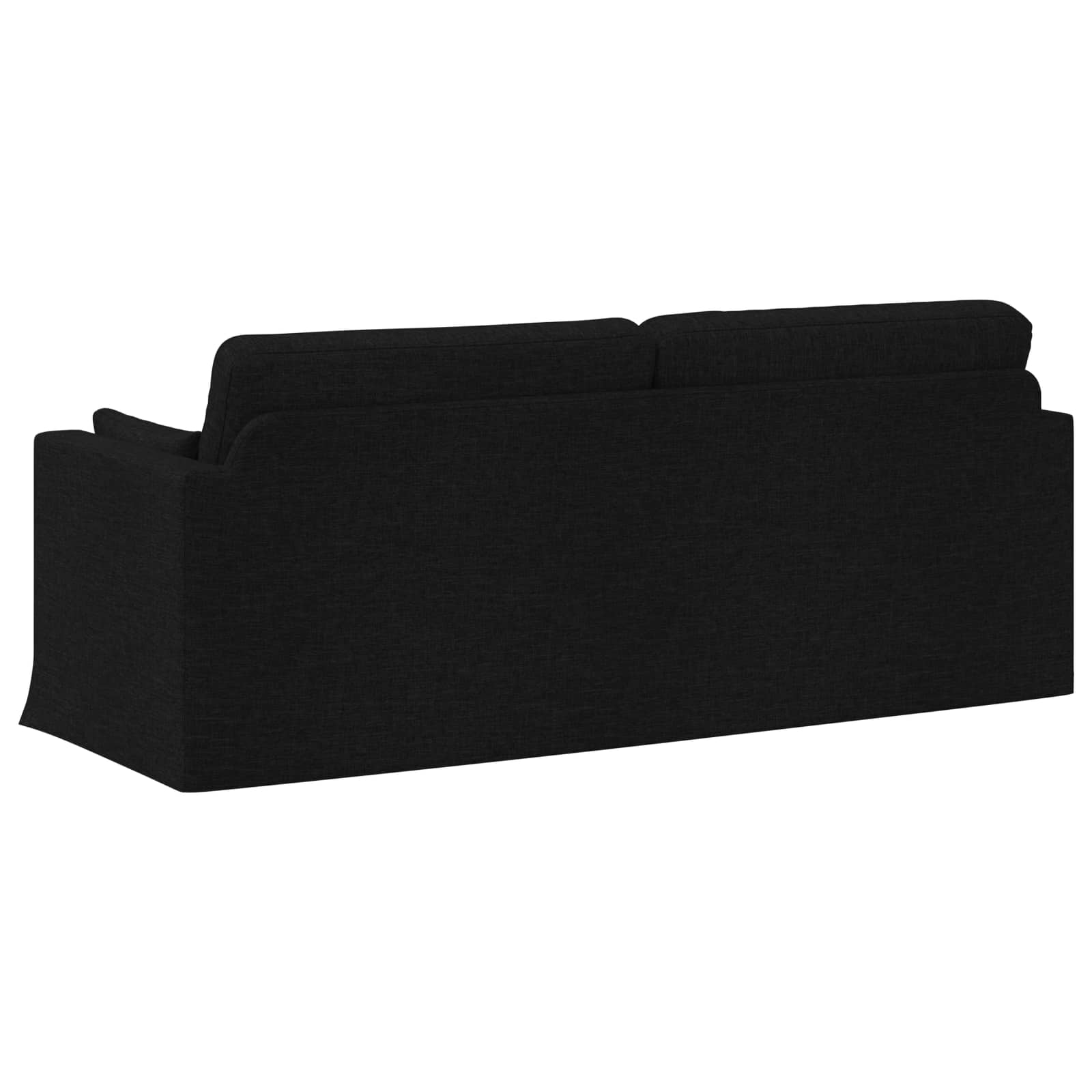 Bank Zwart 198 x 78 x 80 cm Stof