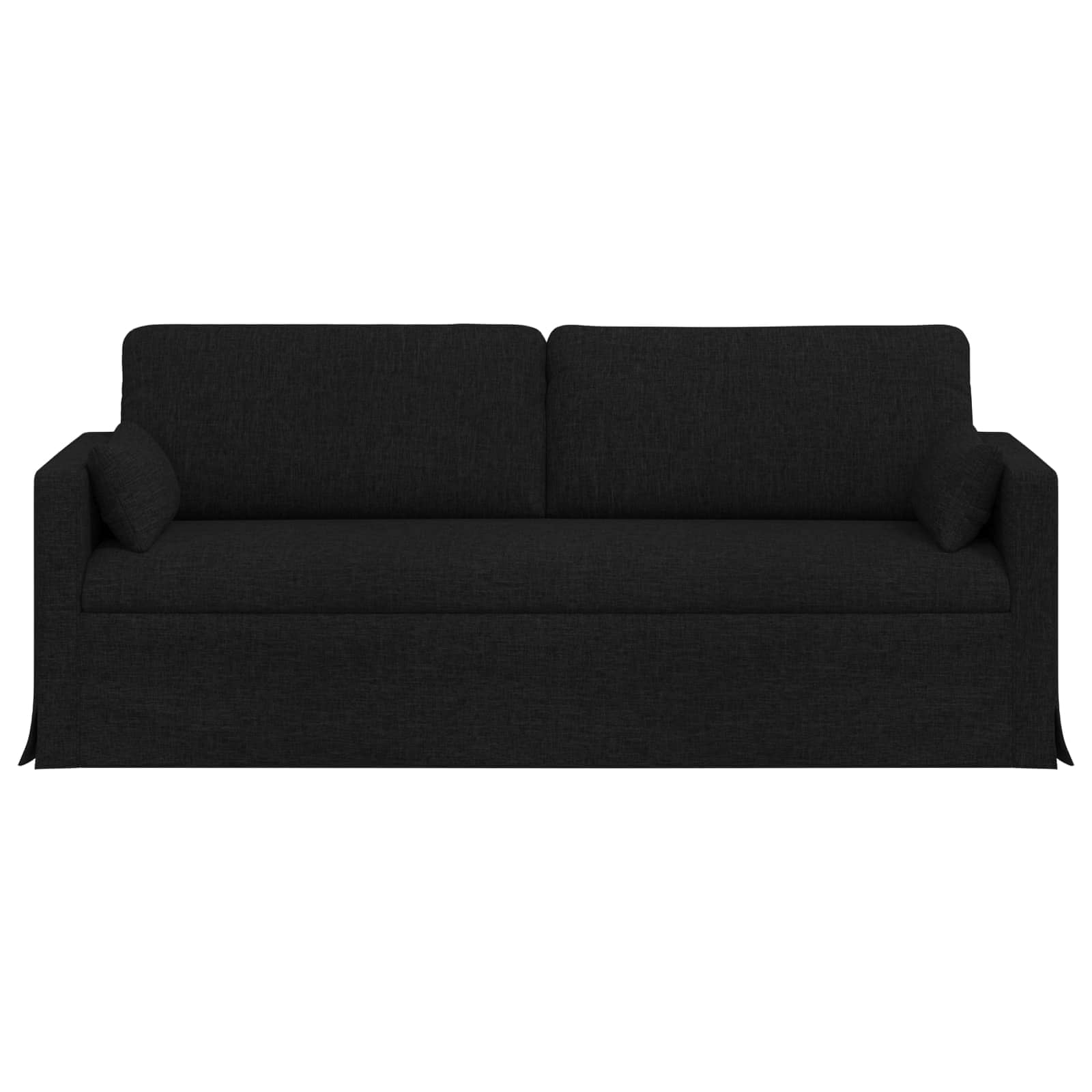 Bank Zwart 198 x 78 x 80 cm Stof