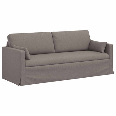Bank Taupe 198 x 78 x 80 cm Stof