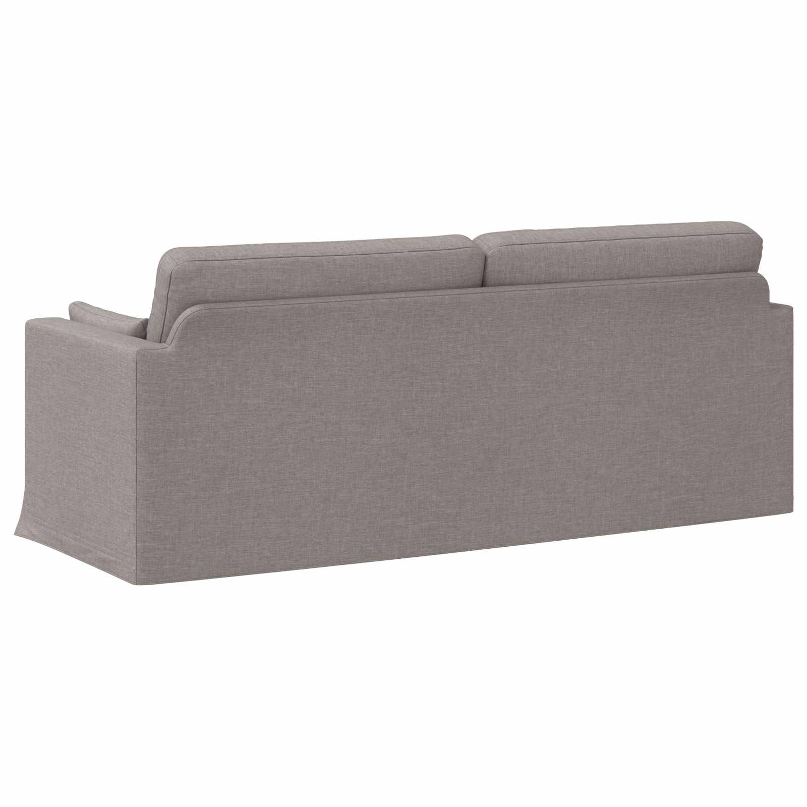 Bank Taupe 198 x 78 x 80 cm Stof