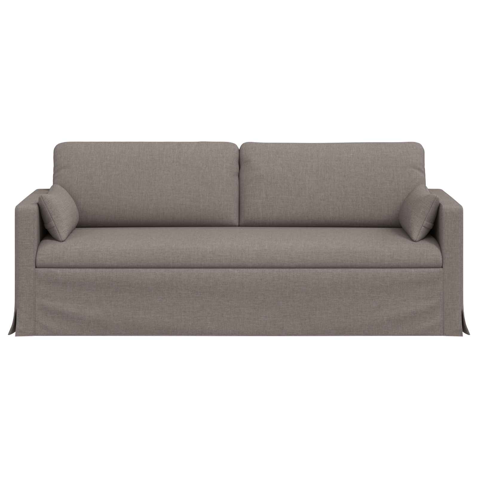 Bank Taupe 198 x 78 x 80 cm Stof