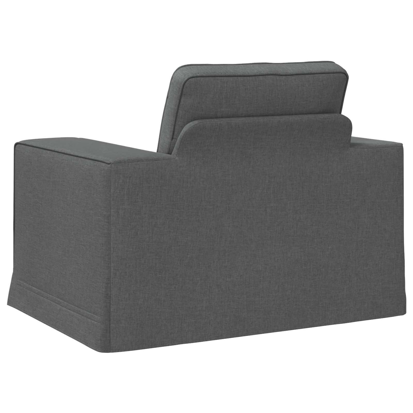 Bank Donkergrijs 103 x 80 x 82 cm Stof