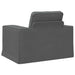 Bank Donkergrijs 103 x 80 x 82 cm Stof